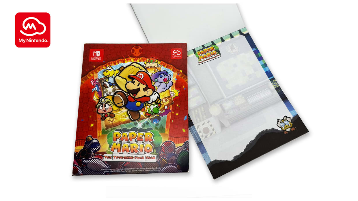Paper Mario The Thousand Year Door character notepad Nintendo Official Site for Canada